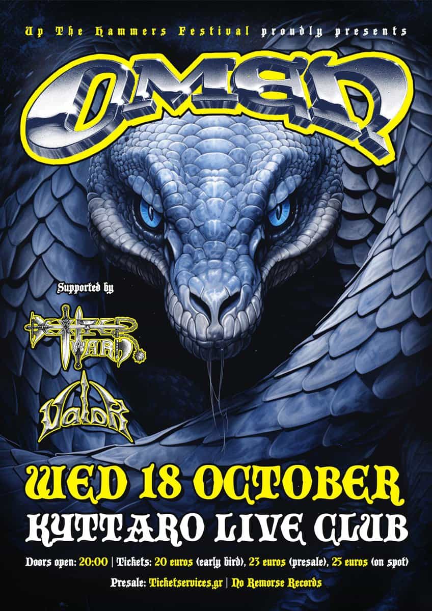 You are currently viewing OMEN – οι θρύλοι του αμερικάνικου heavy/power metal για μία συναυλία στην Αθήνα