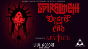 Read more about the article SPIRAL METH / DESSERT NEAR THE END / I ABYSSICK at Temple of Athens 23/09/2023 Live Report