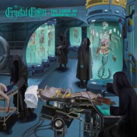 Read more about the article CRYSTAL COFFIN Σήμερα 31/10/2023, η κυκλοφορία του νέου album τους “The Curse of Immortality”
