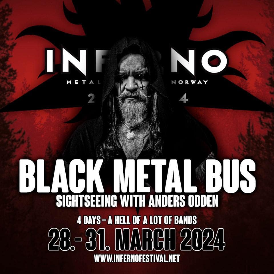 Read more about the article Το Inferno Metal Festival ανακοινώνει την επιστροφή του Black Metal Bus Sightseeing Tours με τον…
