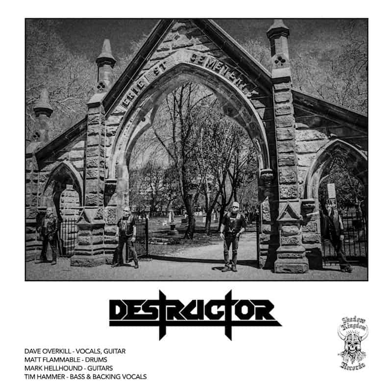 Read more about the article Η SHADOW KINGDOM RECORDS παρουσιάζει το πολυαναμενόμενο πέμπτο άλμπουμ των αμερικανικών DESTRUCTOR “Blood, Bone, and Fire”