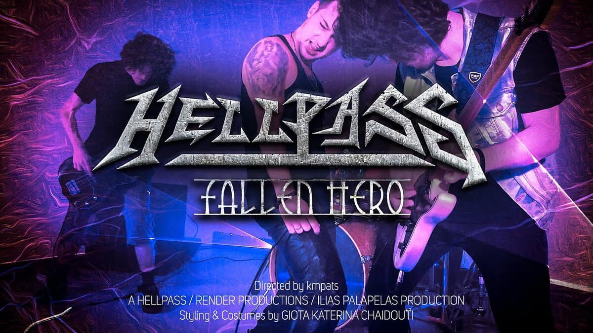 Read more about the article HELLPASS – νέο official music video για το single “Fallen Hero” από το album “Gates…