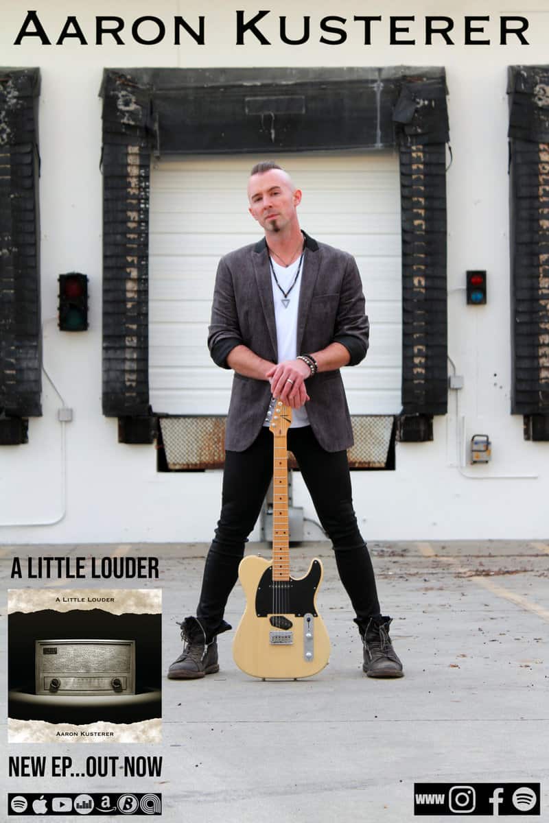 Read more about the article AARON CUSTERER – κυκλοφορεί το νέο EP “A Little Louder”