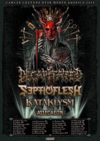 Read more about the article Οι DECAPITATED και οι SEPTICFLESH ανακοινώνουν την περιοδεία “Cancer Culture Over North America 2024” με τους KATAKLYSM!