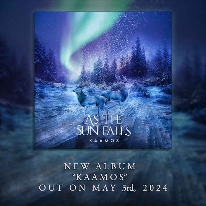 You are currently viewing As The Sun Falls – announce their new album “Kaamos”!