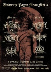 Read more about the article Το Under The Pagan Moon Fest 3 στο Κύτταρο 1-2 Μαΐου 2024