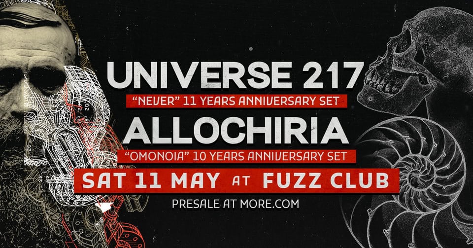 Read more about the article Universe217 & Allochiria 10 years Album Anniversary at Fuzz Club