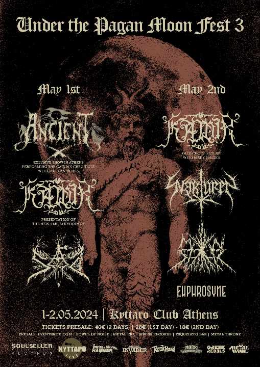 Read more about the article Under The Pagan Moon Fest 3 live at Kyttaro Athens