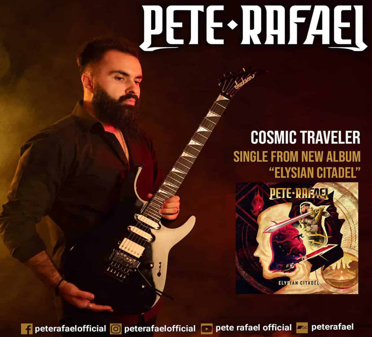 Read more about the article O PETE RAFAEL κυκλοφόρησε το νέο single “Cosmic Traveler” !