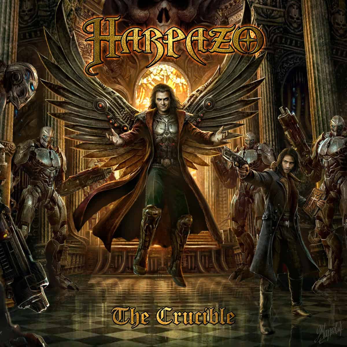 Read more about the article Οι HARPAZO μοιράζονται το δυναμικό lyric video “Ichor” για το φουτουριστικό άλμπουμ της ροκ όπερας…