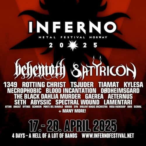 Read more about the article Satyricon, Rotting Christ & άλλοι στο Inferno Metal Festival 2025
