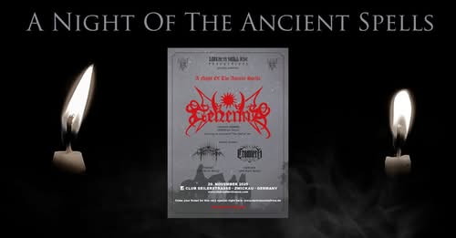Read more about the article A Night Of The Ancient Spells – GEHENNA / PENTHOS / CROMLECH (Darkness Shall Rise…