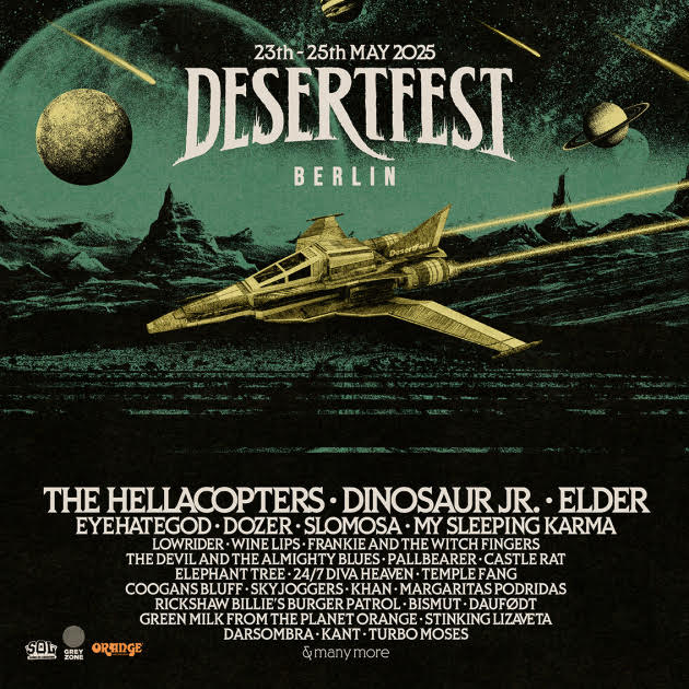 Read more about the article Το DESERTFEST BERLIN επιβεβαιώνει τους DINOSAUR JR., MY SLEEPING KARMA, DOZER, TEMPLE FANG & πολλά…