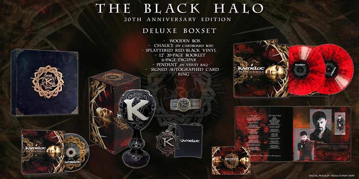 Read more about the article Οι KAMELOT γιορτάζουν την 20η επέτειο του «The Black Halo» με ολοκαίνουργιες επανεκδόσεις!