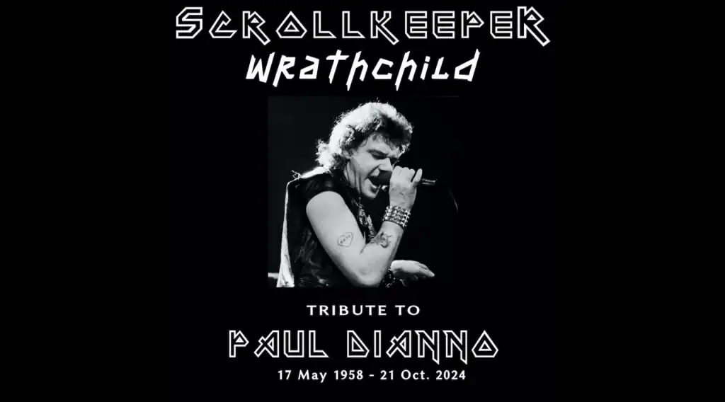 Read more about the article SCROLLKEEPER honours Paul Di’anno with blistering cover of IRON MAIDEN classic “Wrathchild”