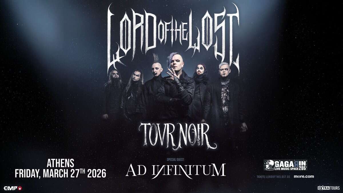 Read more about the article LORD OF THE LOST are visiting Athens for their first headlining show in 2026