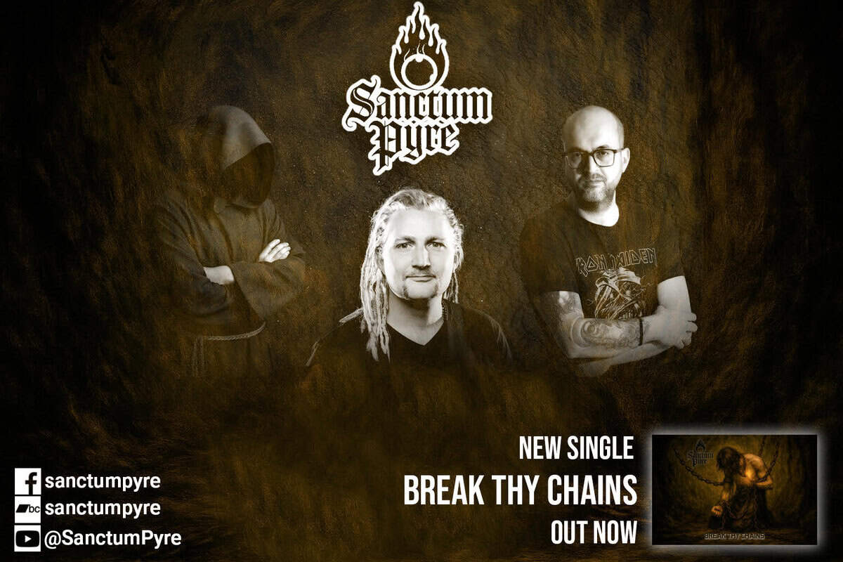 Read more about the article Oι SANCTUM PYRE παρουσιάζουν το νέο τους single “Break Thy Chains” από το επερχόμενο ντεμπούτο…