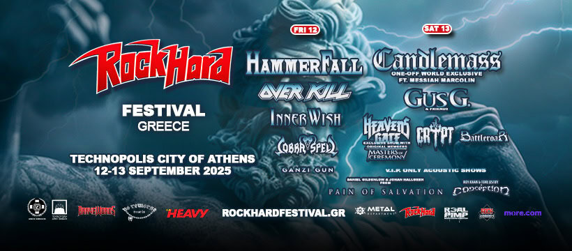 Read more about the article Live Report: RockHard Festival (Τεχνόπολη – Αθήνα – Ελλάδα) 12-13/09/2025