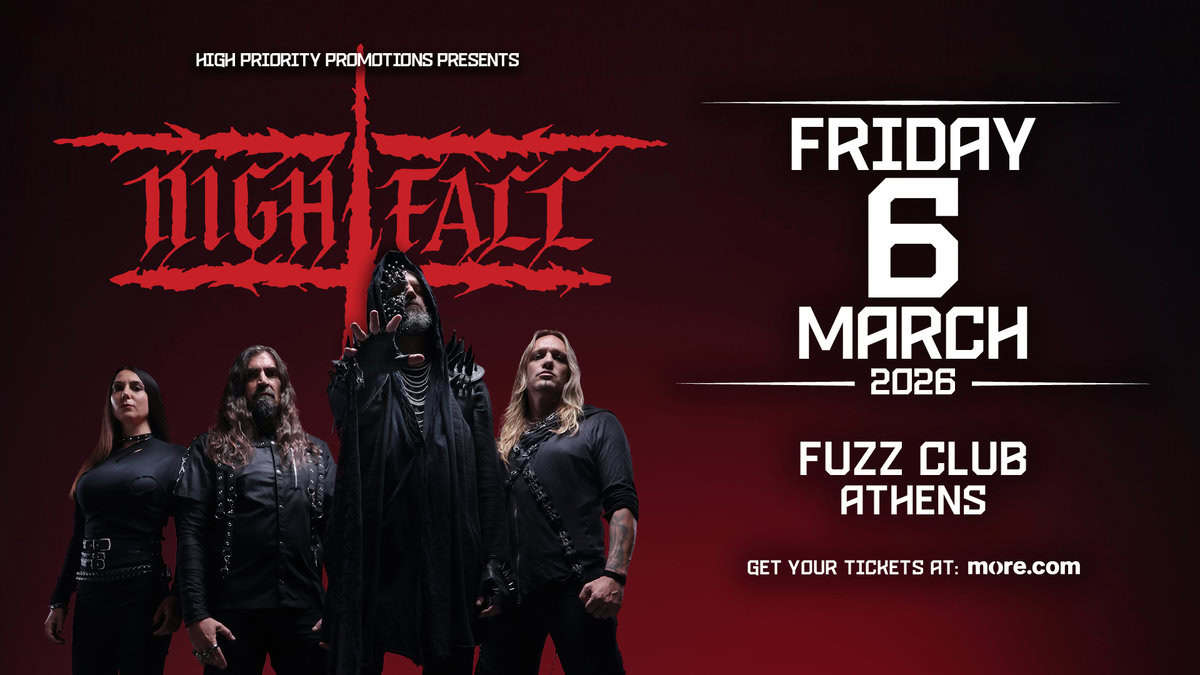 Read more about the article Οι NIGHTFALL σε μία ανελέητη νύχτα στο Fuzz, την Παρασκευή 6 Μαρτίου 2026