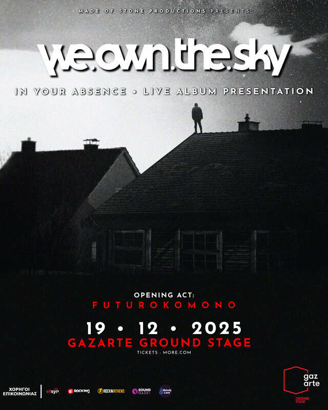 Read more about the article WE.OWN.THE.SKY LIVE PRESENTATION “IN YOUR ABSENCE” @ Gazarte 19.12.25