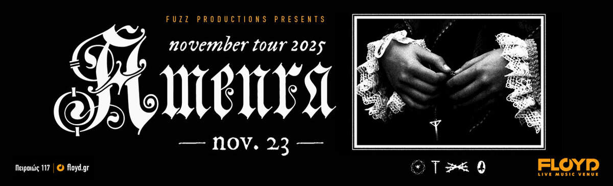 Read more about the article Live Report: Amenra (Floyd Live Music Venue – Athens – Greece, 23/11/2025)