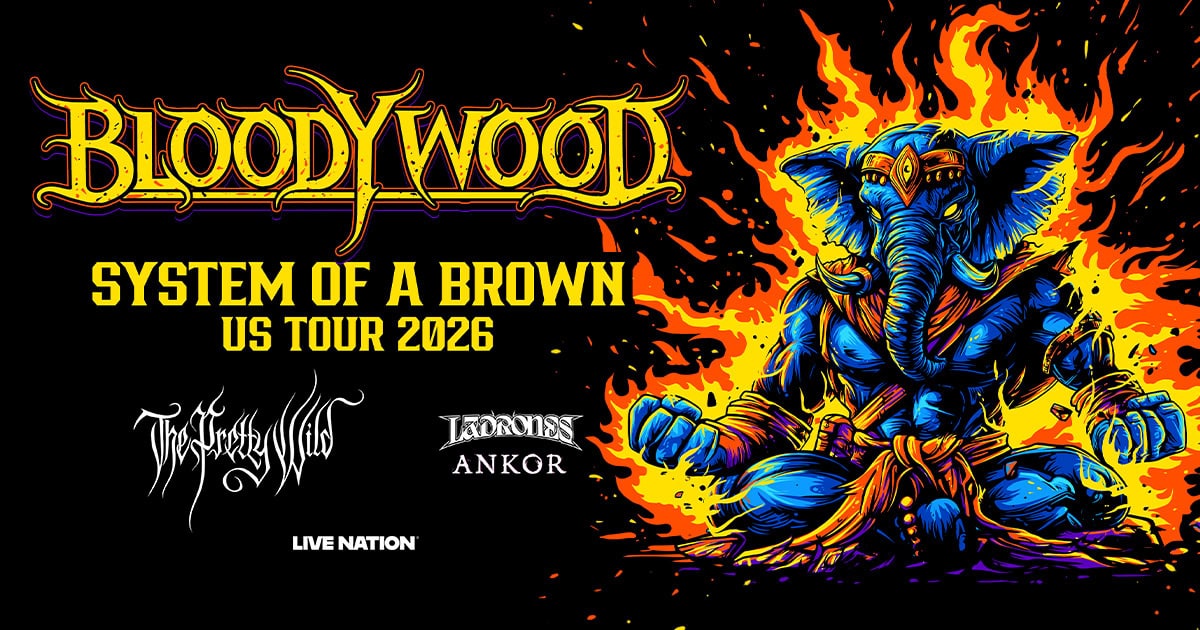 Read more about the article Οι Ινδοί BLOODYWOOD ανακοίνωσαν την “System Of A Brown” περιοδεία τους