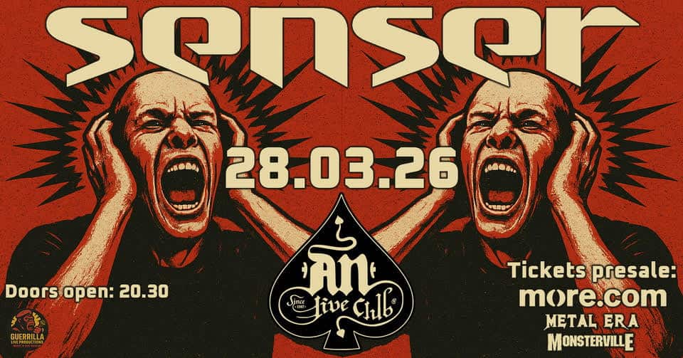 Read more about the article SENSER live in Athens | 28.03.26, An Club