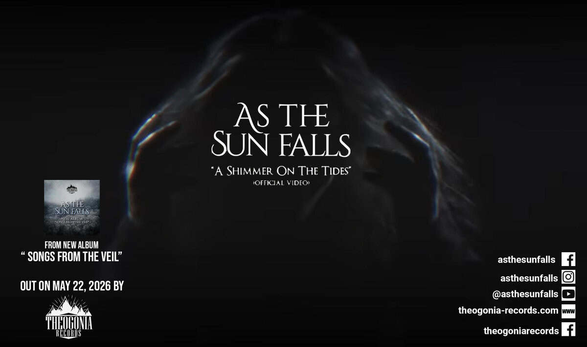 Read more about the article Η Theogonia Records παρουσιάζει το επίσημο video των AS THE SUN FALLS “A Shimmer On…