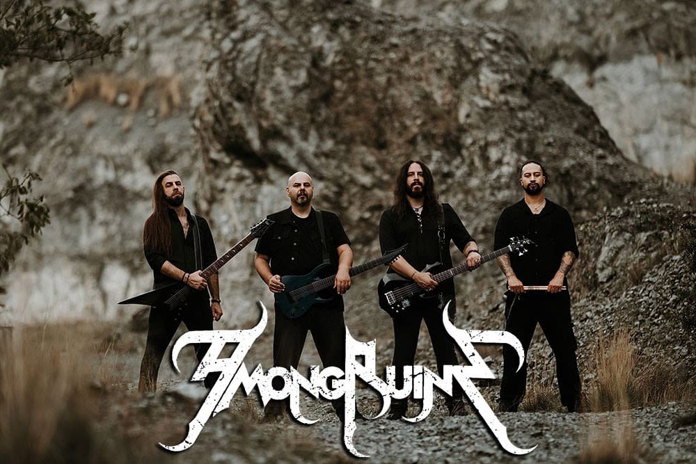 Read more about the article Οι AMONGRUINS κυκλοφορούν σήμερα το νέο τους άλμπουμ, “Advent of Chaos”