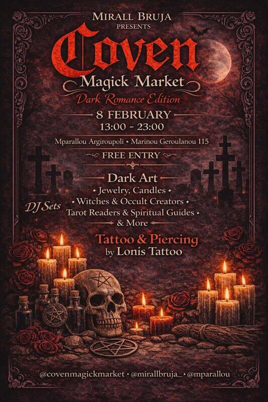 Coven Magick Market – Dark Romance Edition (Δελτίο Τύπου)