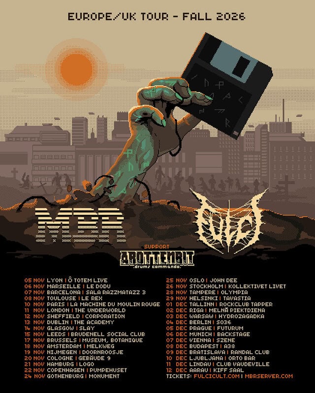 You are currently viewing MASTER BOOT RECORD and Fulci Announce an Exclusive Co-Headlining Tour
