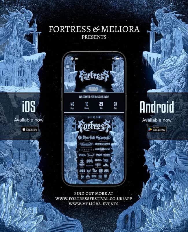Το Fortress Festival λανσάρει εφαρμογή και αποκαλύπτει το πλήρες πρόγραμμα των σκηνών