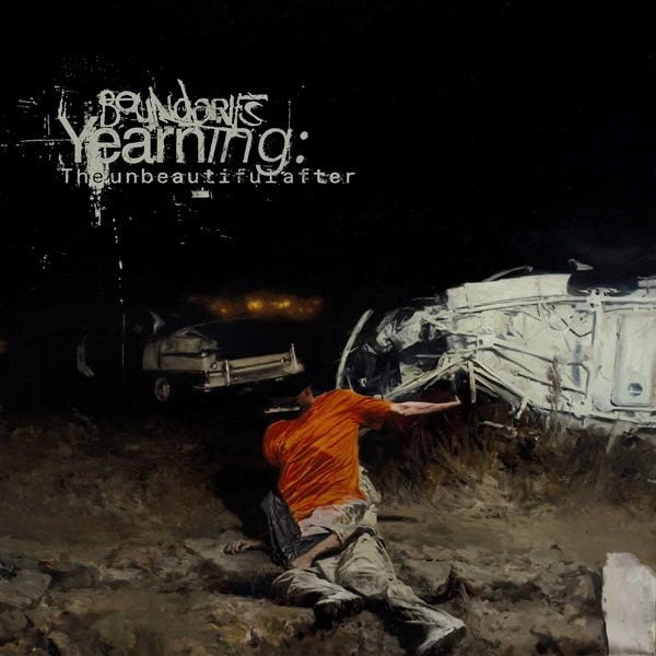 Nighttime rescue scene: a man in an orange shirt kneels beside a fallen person as a damaged bus lies in the background.