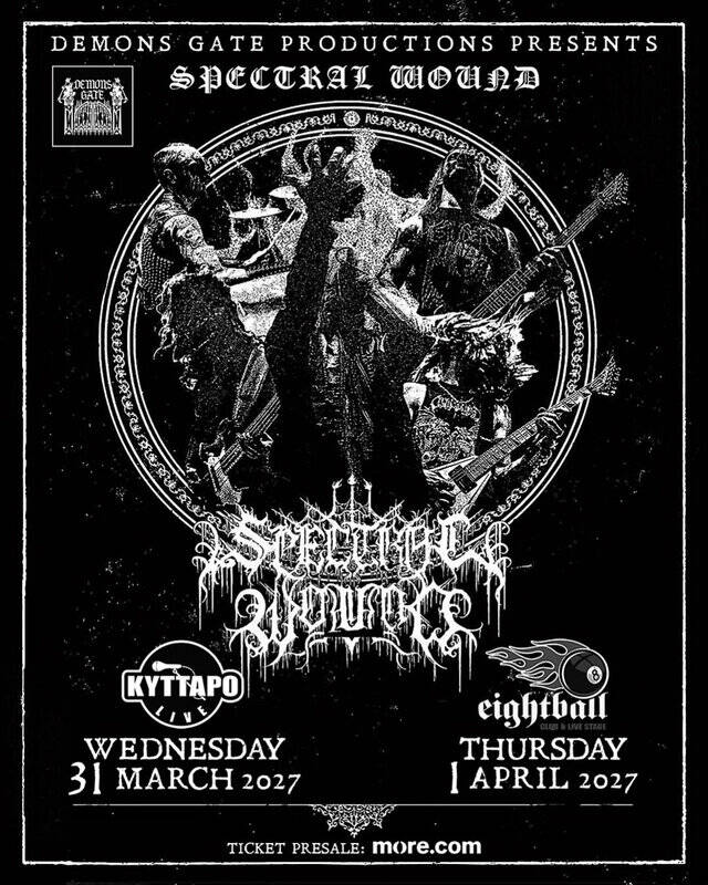 SPECTRAL WOUND return to Greece for two live shows